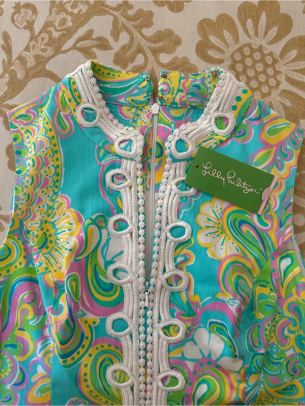 NWT Lilly Pulitzer Shorely Blue Double Trouble Dress - Picture 3 of 13